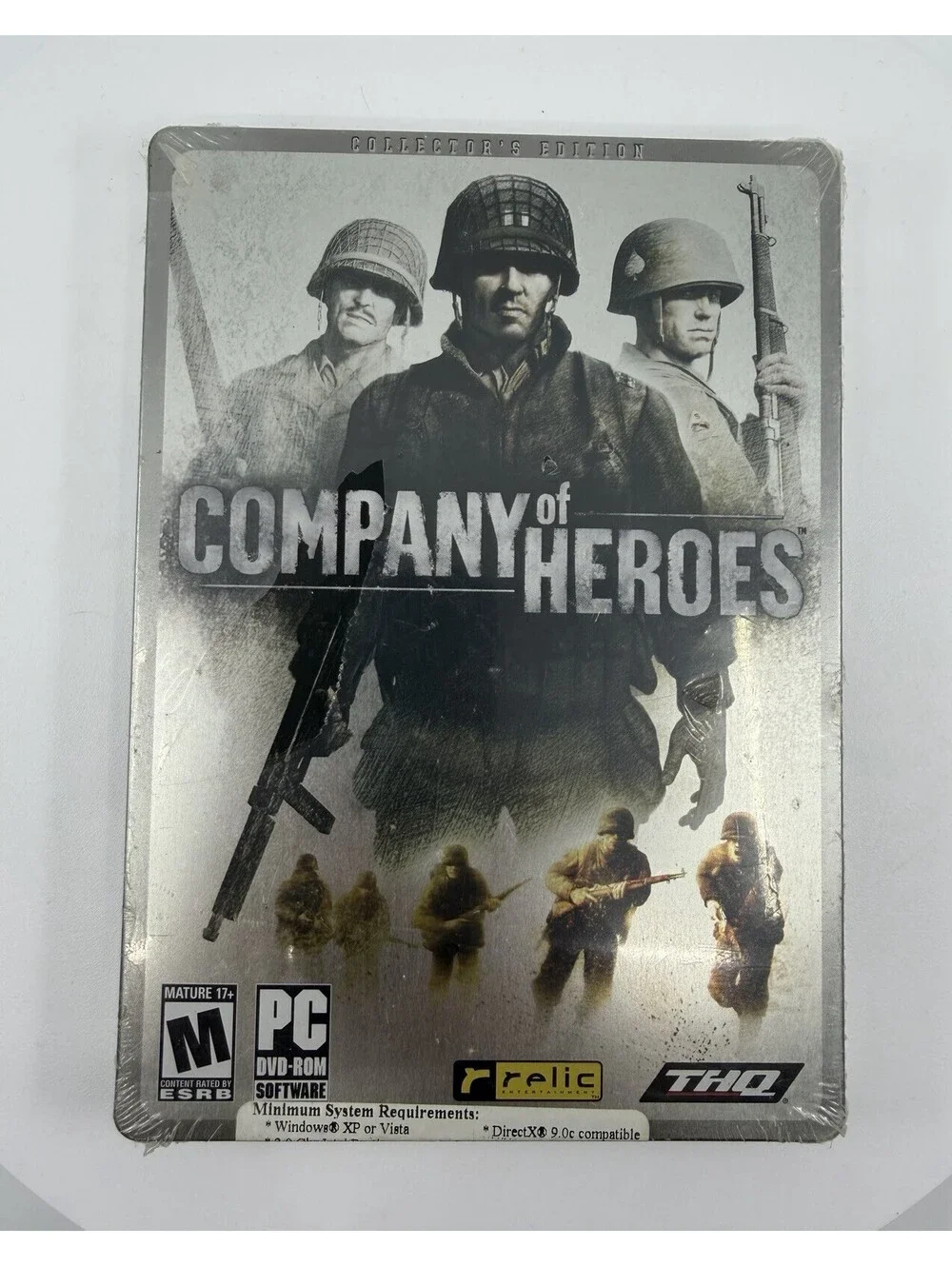 Company Of Heroes: Collector's Edition Steelbook Case PC Brand New Sealed!
